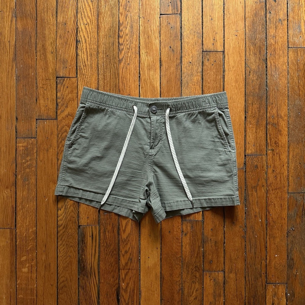 Vuori Olive Green Athletic Shorts